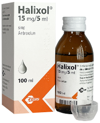 Halixol 15 mg/5 ml / 100 ml sirop