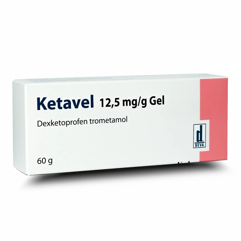 Ketavel Gel 12,5 mg/g / 60 g gel