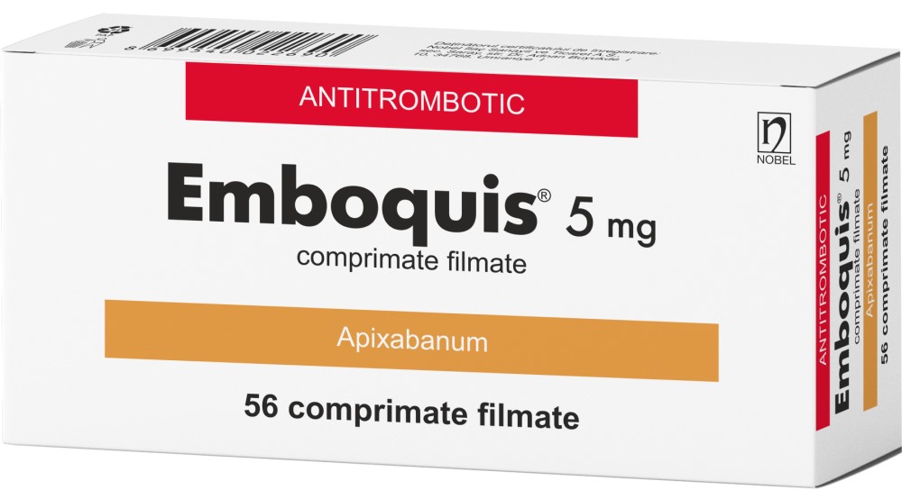 Emboquis 5 mg comprimate filmate