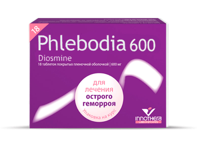 Phlebodia 600 600 mg comprimate filmate