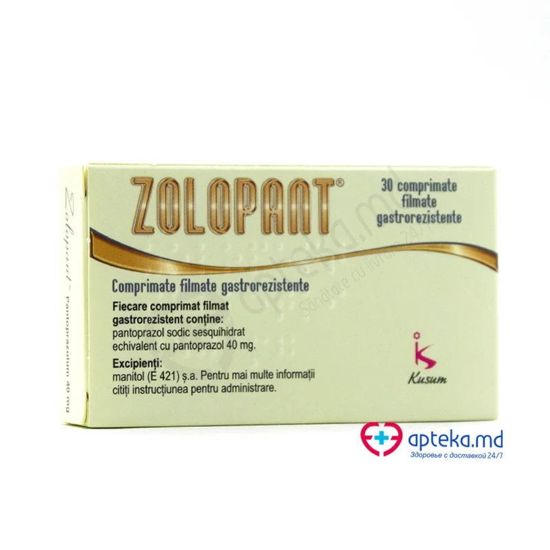 Zolopant 40 mg comprimate gastrorezistente