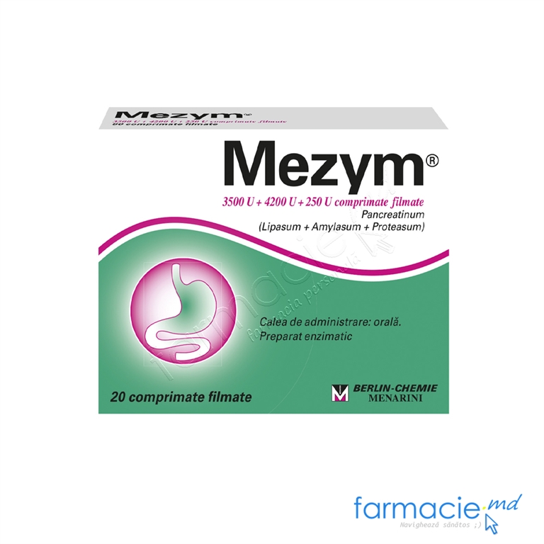 Mezym 3500 UI/4200 UI/250 UI comprimate filmate