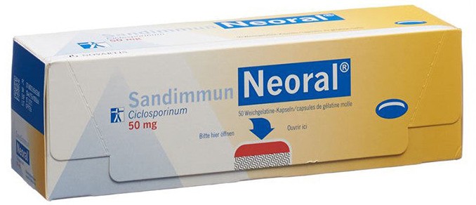 Sandimmun Neoral 50 mg capsule moi