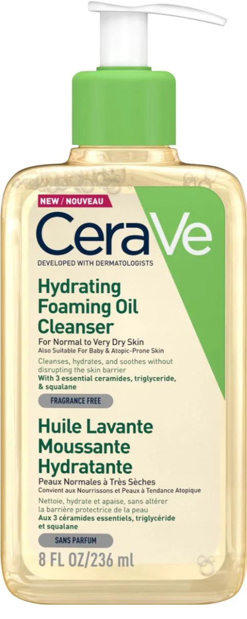 CeraVe de curățare Hydrating Foaming Cleanser Ulei 236 ml