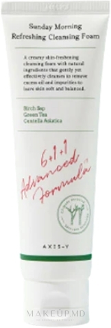 Пенка для умывания Axis-Y, Sunday Morning Refreshing Cleansing Foam, 120 ml
