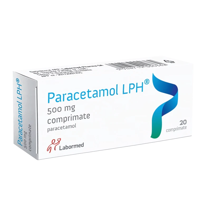 Paracetamol LPH 500 mg 500 mg comprimate