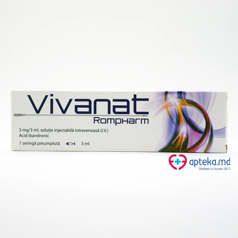 Vivanat Rompharm 1 mg/ml / 3 ml soluţie injectabilă în seringă preumplută