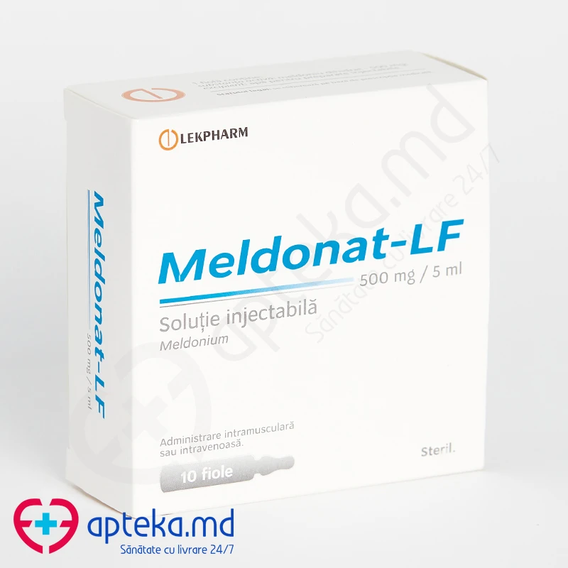 Meldonat-LF 500 mg/5 ml soluţie injectabilă