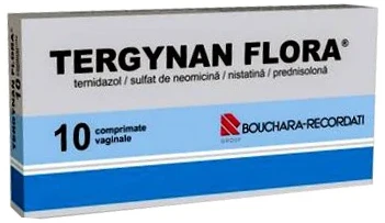 Tergynan Flora - comprimate vaginale
