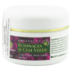 Asept Laboratories Unguent cu Echinacea si Ceai Verde ung. 50 ml 1 comp