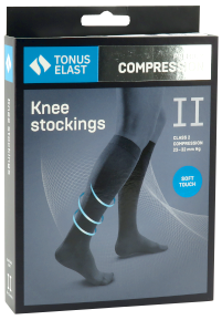 Tonus Elast 0401 Soft ciorapi compresivi cu vârf cl.II (23-32 mmHg) înălțime 2