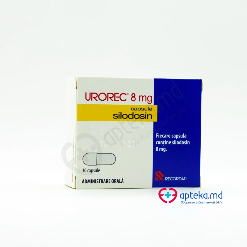 Urorec 8 mg capsule