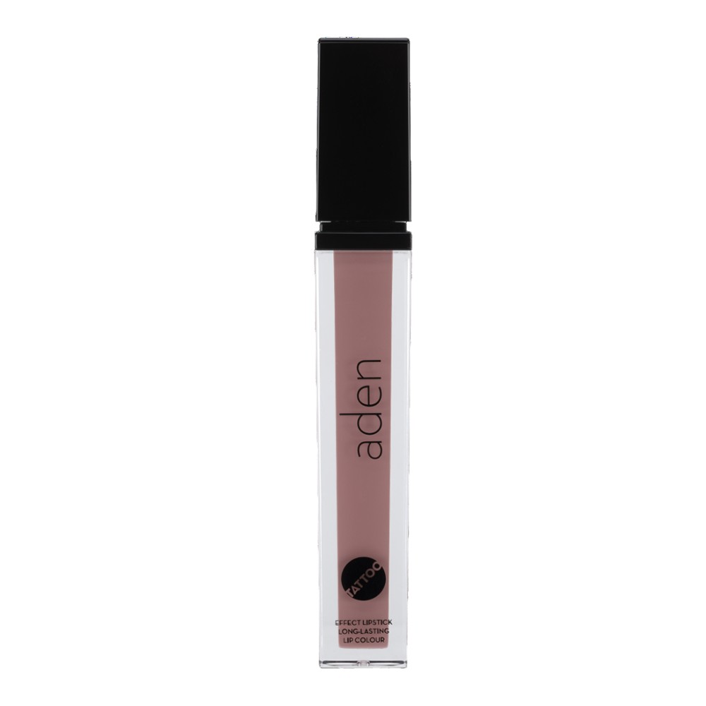 Aden lichid de buze mat Tattoo Effect Lipstick 10 COOL NUDE Machiaj 7 ml