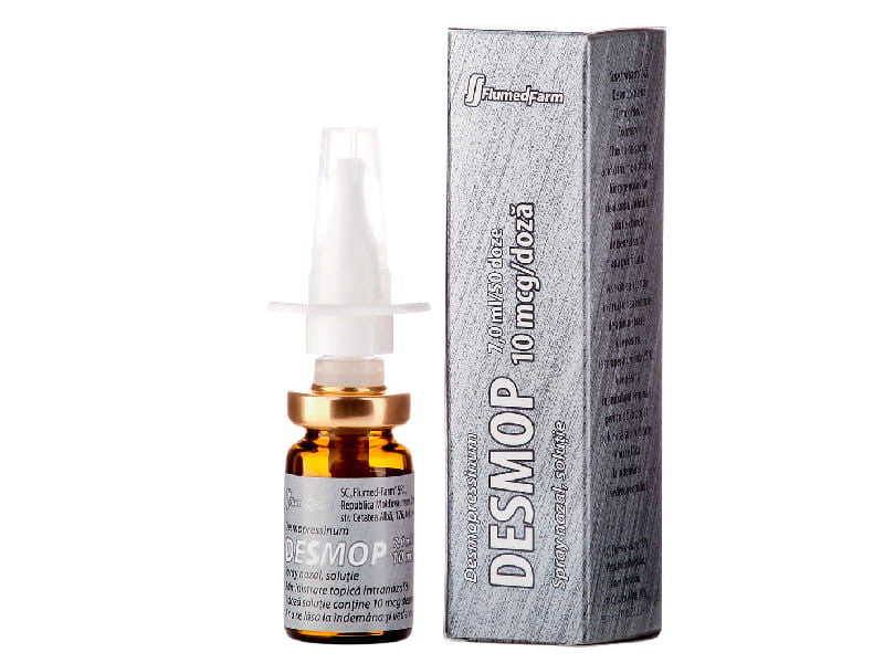 DESMOP 10 mcg/doză / 7 ml spray nazal, soluţie