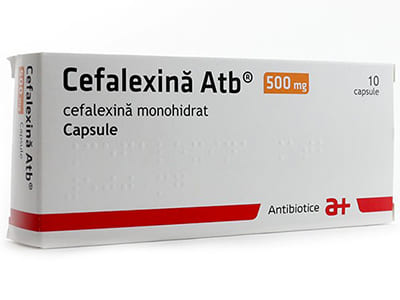 Cefalexin-BP 500 mg caps.
