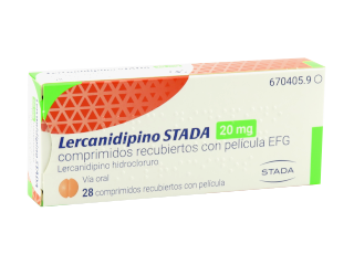 Lercanidipino STADA 20 mg comprimate filmate
