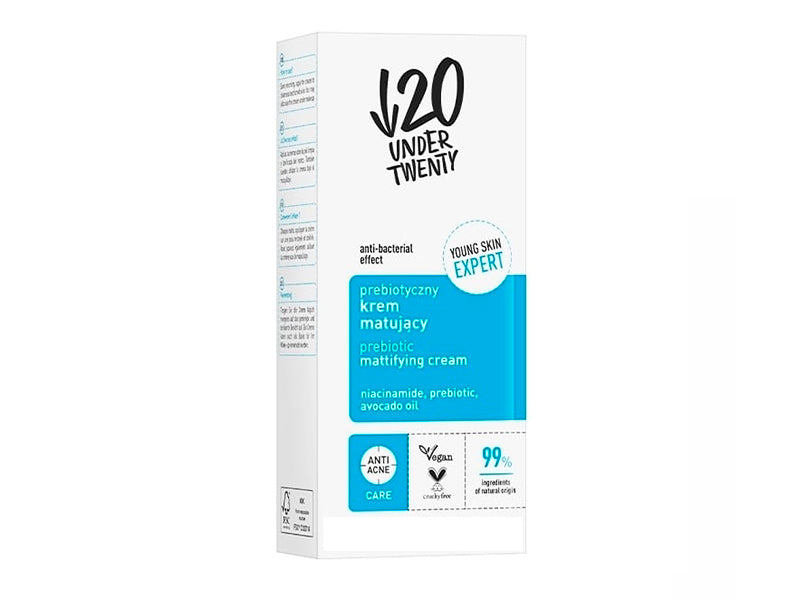 Dr Irena Eris Lirene Lirene 20 Under matifianta cu probiotice 50ml E05118 Cremă 50 ml
