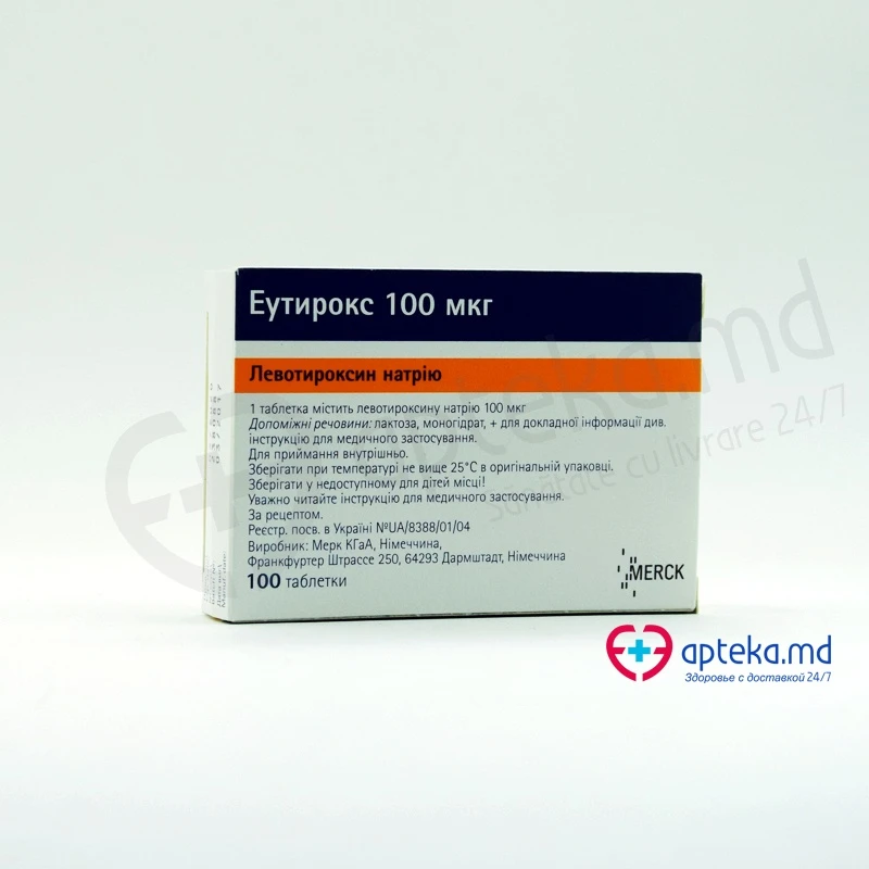 Euthyrox 100 mcg comprimate