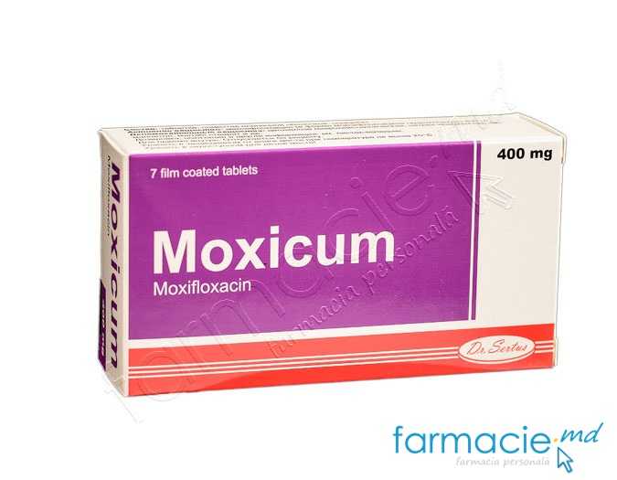 Moxicum 400 mg comprimate filmate