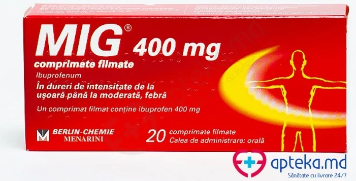 Mig 400 400 mg comprimate filmate