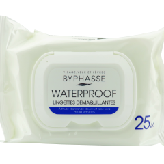 Byphasse Make-up Remover servetele demachiante waterproof piele 1 comp