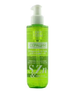 Zeldis Librederm Seracin gel curatare fata gel 200 ml 1 comp