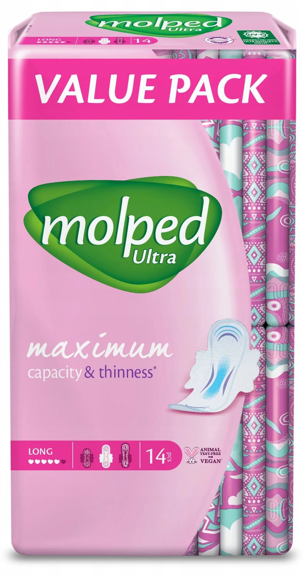 Absorbante Molped Ultra Long, 14 buc.