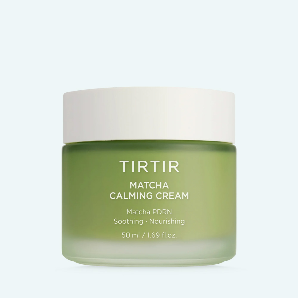 Cremă calmantă cu matcha, PDRN TIRTIR Matcha Calming Cream 50 ml