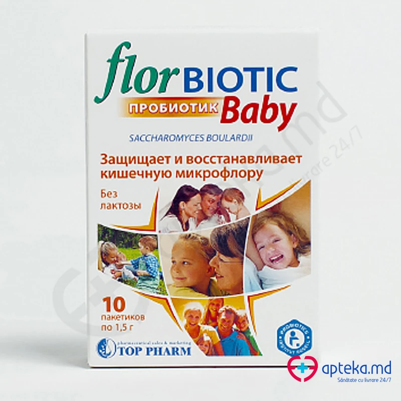 Florbiotic Baby N10 pulb. orala 250 mg