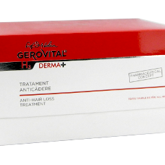 Farmec Gerovital H3 Derma+ tratament anticadere fiole 10 ml 1 comp