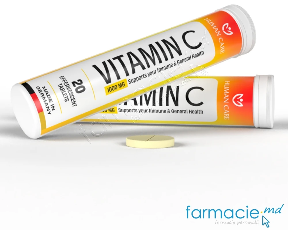 Human Care Vit. C 1000 mg + Vit.A N20