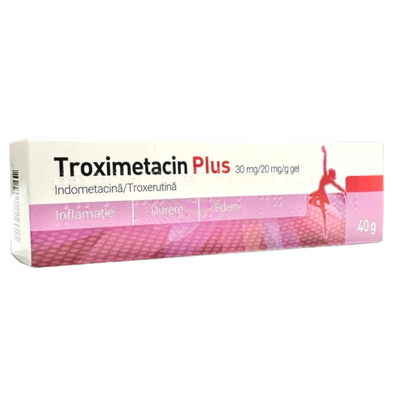 Troximetacin Plus 30 mg/20 mg/g / 40 g gel