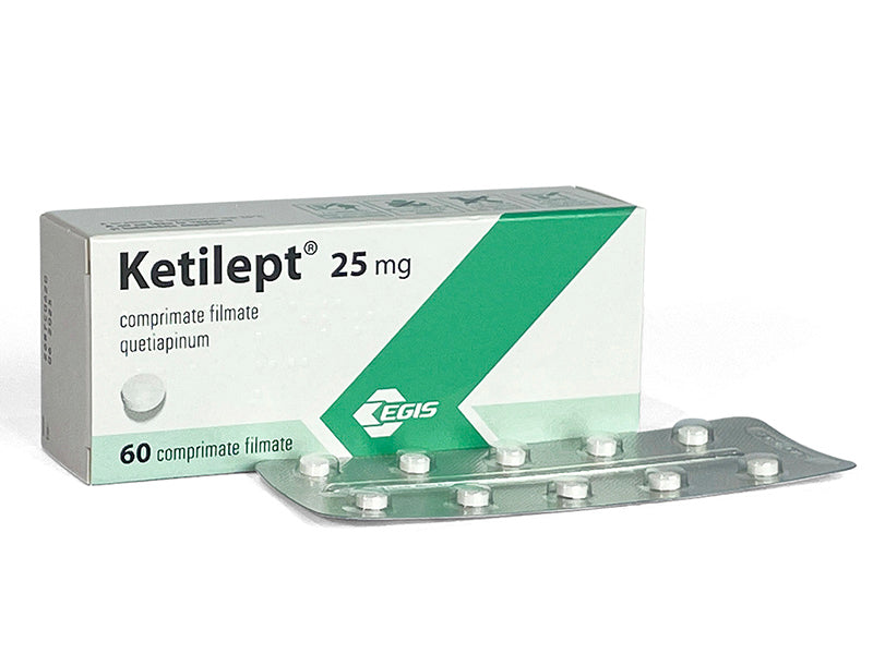 Ketilept 25 mg comprimate filmate