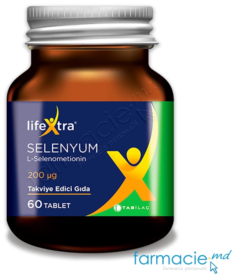 Tab Ilac Seleniu 200 mcg N60