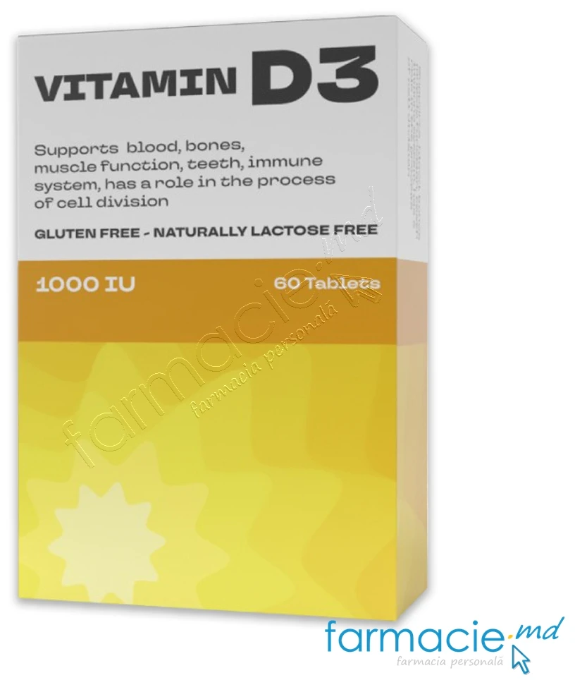 Pharmalife Vit. D3 1000 UI + Vit.A N60