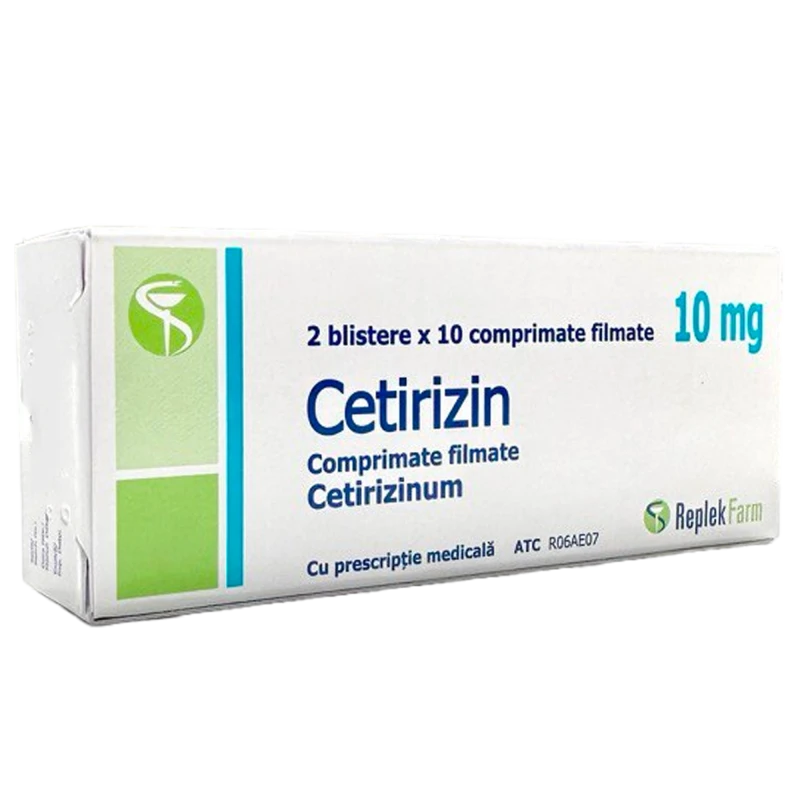 Cetirizin 10 mg comprimate filmate