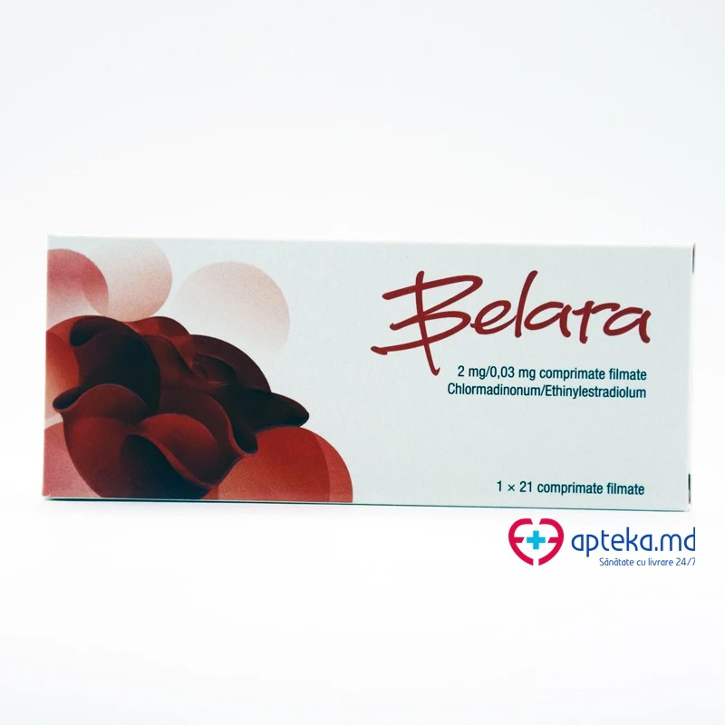 Belara 2 mg/0,03 mg comprimate filmate