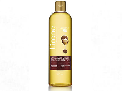 Dr Irena Eris Lirene Lirene Oils cu macadamia si ulei de manoi 400ml E08134 Gel de duș 400 ml