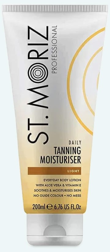 Lotiune hidratanta pentru bronz St.Moriz, Daily Tanning Moisturiser Light, 200 ml