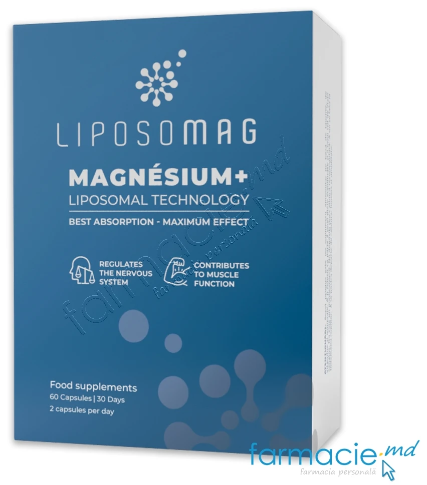 Human Care Magneziu liposomal 300 mg N60 caps
