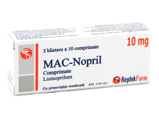 MAC-Nopril 10 mg comprimate