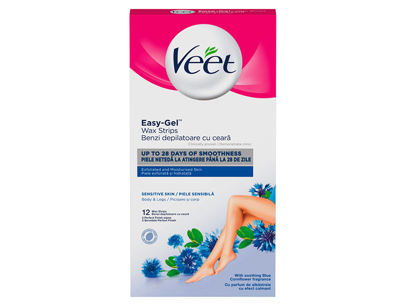 Reckitt Benckiser Non-Pharma Veet Benzi ceara rece pentru corp piele sensibila Easy