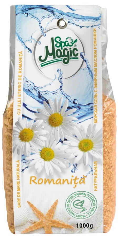 Sare de mare MAGIC SPA Romanita 1kg (пакет)