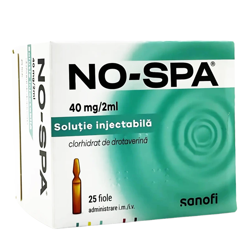 No-spa 40 mg/2 ml soluţie injectabilă