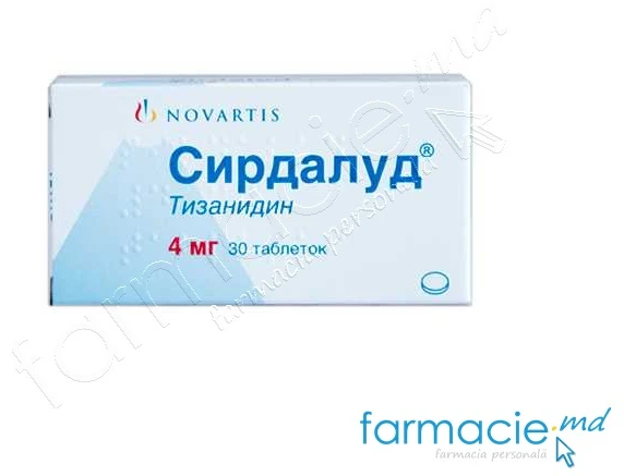 Sirdalud 4 mg comprimate