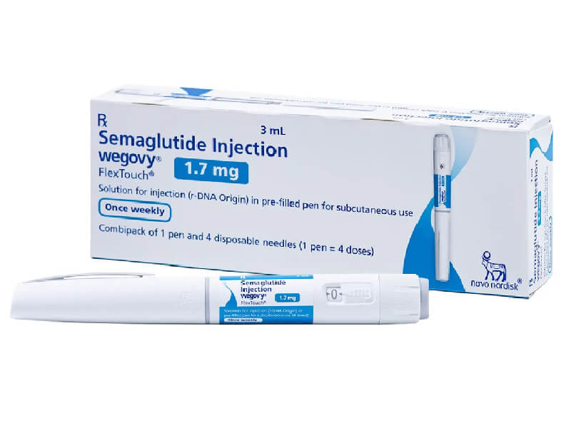 Wegovy 1,7 mg FlexTouch 2,27 mg/ml / 3 ml soluție injectabilă în stilou injector preumplut