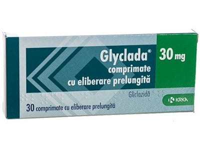 Glyclada 30 mg comprimate cu eliberare prelungită