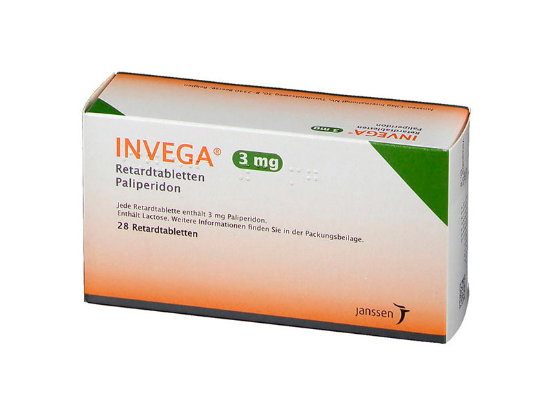 Invega 3 mg comprimate cu eliberare prelungită