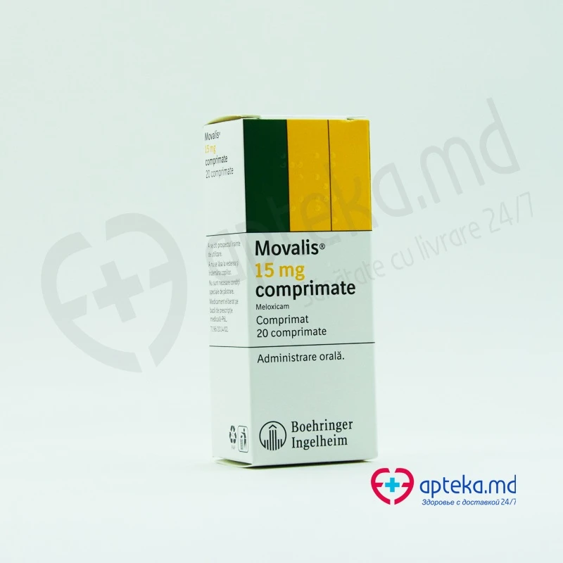 Movalis 15 mg comprimate