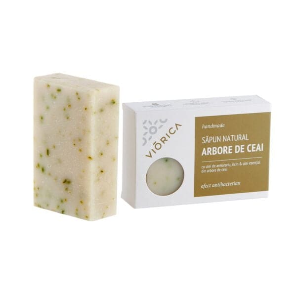 Viorica săpun-natural-handmade-cu-arbore-de-ceai Săpun
